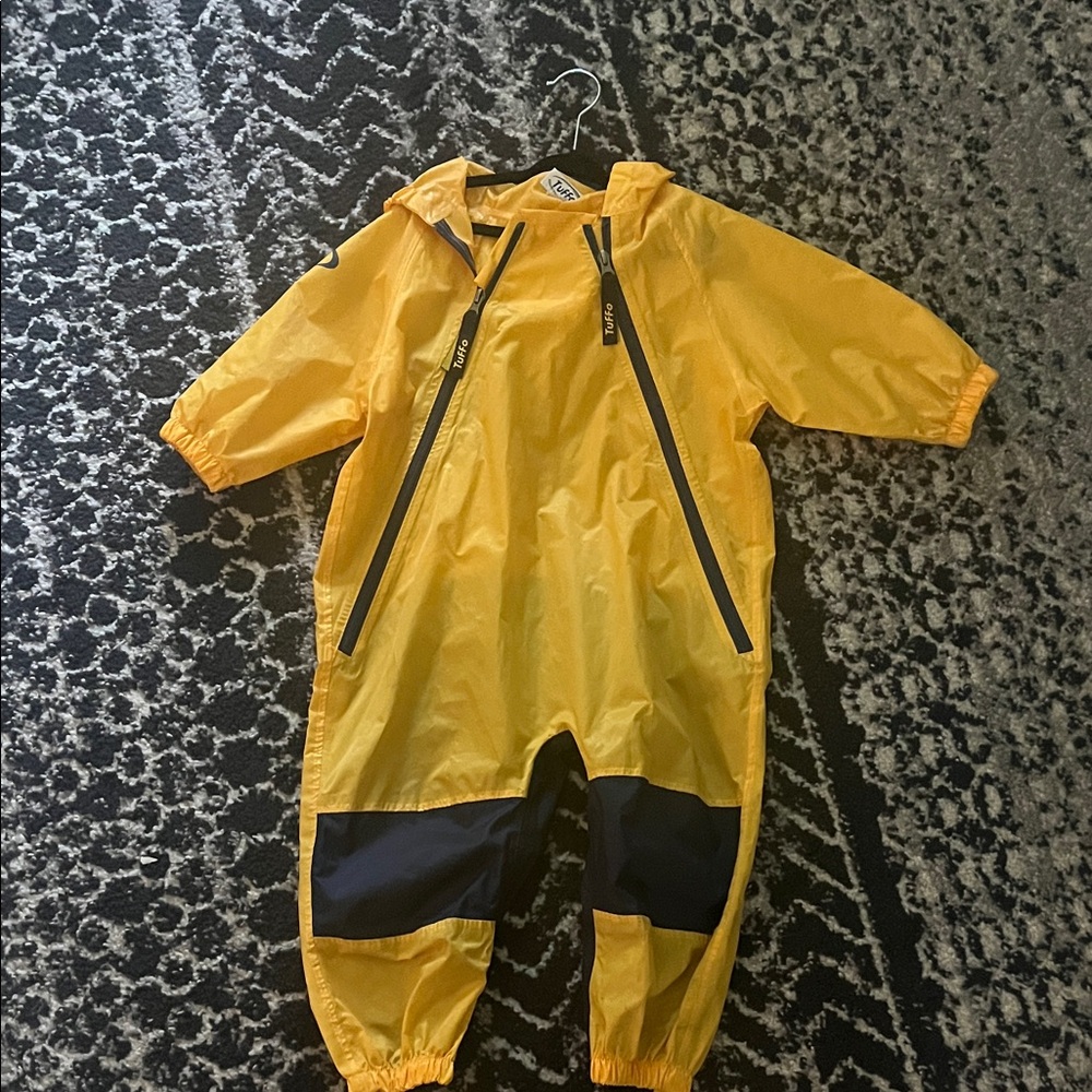 Yellow Kids Rain Suit